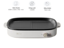 Bếp nướng điện Bear DKL-D12Y1 (Trắng)