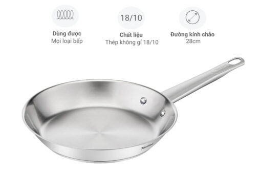 chảo inox tefal professional b9210655 28cm