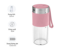 Máy xay sinh tố WMF Mix On The Go (Hồng)