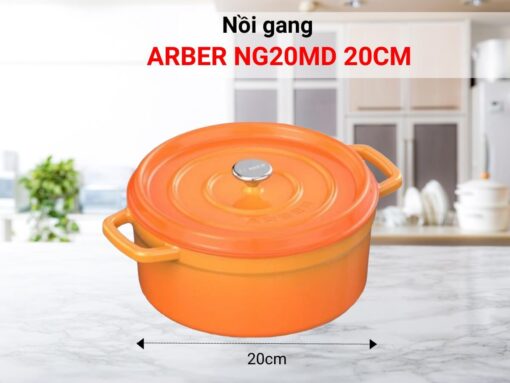 nồi gang arber ng20mv 20cm (2)