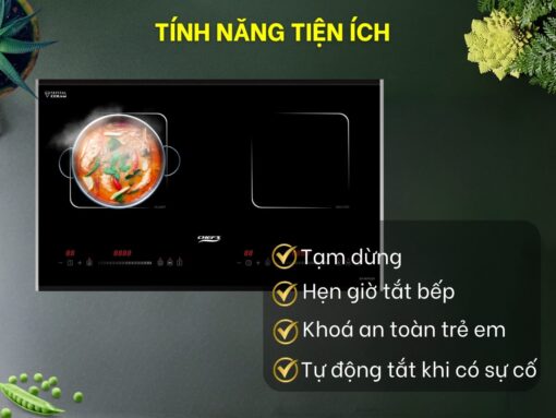 bếp điện từ chefs eh-mix220
