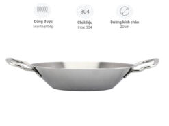 Chảo xào inox Seka SKM2831 20cm