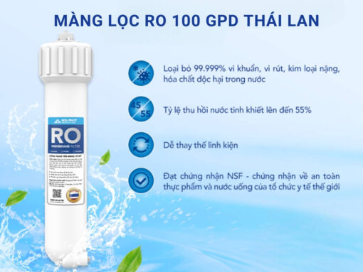 màng lọc ro 100gpd
