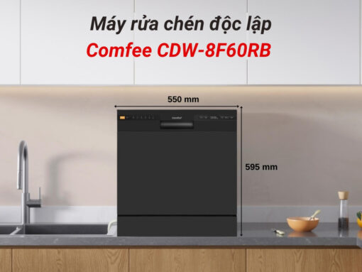 máy rửa chén comfee cdw-8f60rb (2)