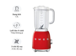 Máy xay sinh tố Smeg BLF01RDEU