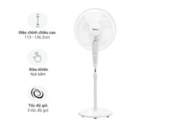 Quạt đứng Midea MFS400M0BPW