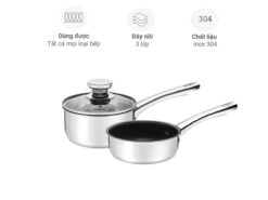 Bộ nồi chảo inox Kalpen Baby BB14