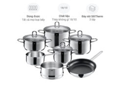 Bộ nồi Silit Diamant 7 món