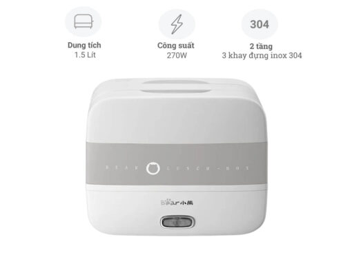 hộp cơm cắm điện bear dfh-b17k2