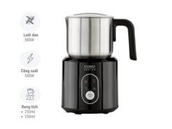 Máy đánh sữa Caso Crema & Choco Black 1665