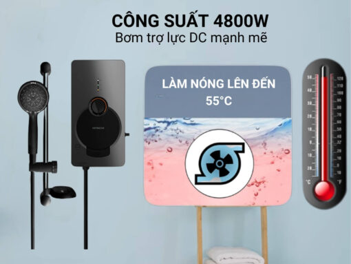 máy nước nóng hitachi hes-48gpy (xám) (6)