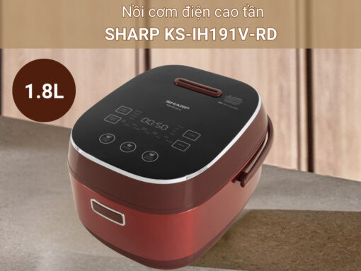 nồi cơm điện cao tần sharp ks-ih191v-rd (2)