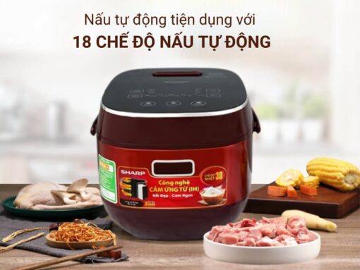nồi cơm điện cao tần sharp ks-ih191v-rd (3)