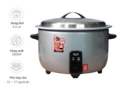 Nồi cơm điện Sharp KSH-H65V-SL