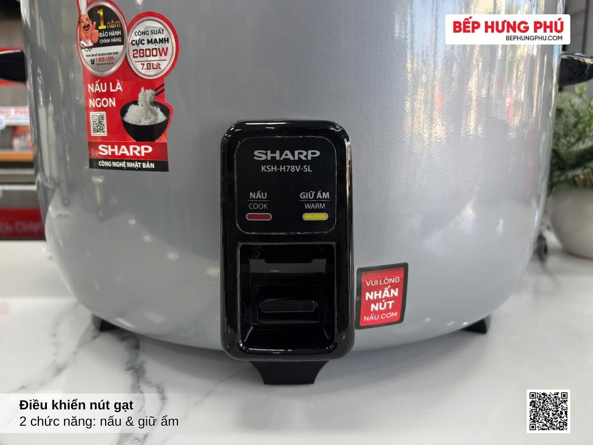 noi com dien sharp ksh h78v sl 4 1 1