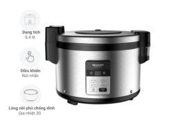 Nồi cơm điện tử Sharp KS-5400V-ST