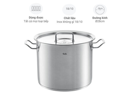 nồi luộc gà fissler original profi 28cm 14l