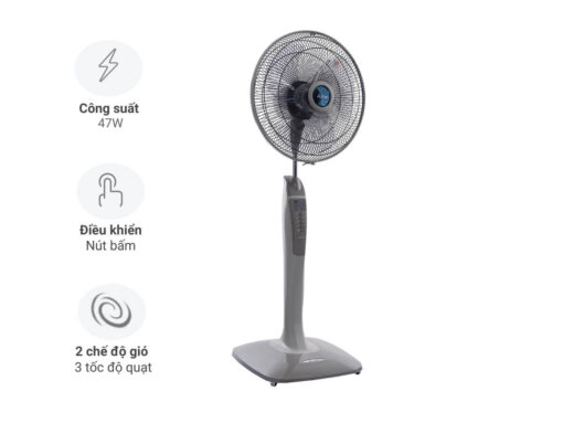 quạt đứng mitsubishi lv16-ra (xám nhạt)-1