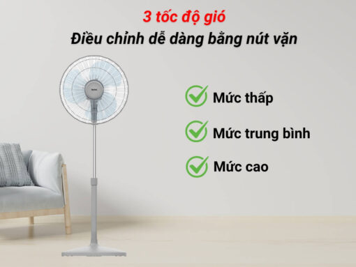 quạt đứng tefal essential vh441790 (4)