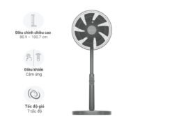 Quạt lửng Lumias F08 (Xám)