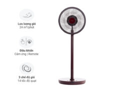 Quạt lửng Mitsubishi R30A-DV (Đỏ)