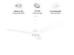 Quạt trần Nanoco NCF5631-WS