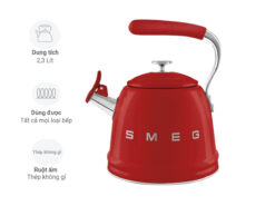Ấm từ Smeg CKLW2001RD