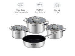 Bộ nồi inox Fulco FC389 4 món