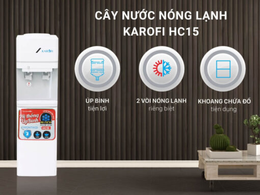 cây nước nóng lạnh karofi hc15 (2)