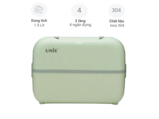 hộp cơm cắm điện unie uv-p1 (xanh)
