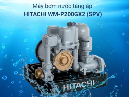 máy bơm nước tăng áp hitachi wm-p200gx2 (spv) (2)