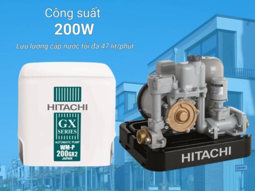 máy bơm nước tăng áp hitachi wm-p200gx2 (spv) (3)