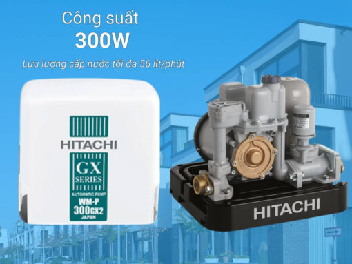 máy bơm nước tăng áp hitachi wm-p300gx2 (spv) (3)