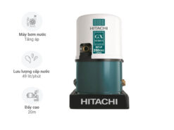 Máy bơm nước tăng áp Hitachi WT-P250GX2 (SPV)