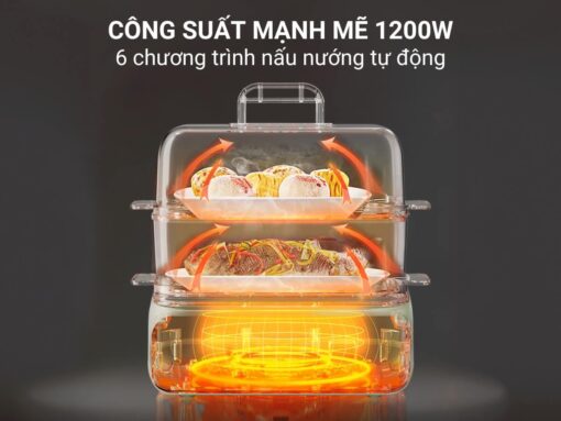 nồi hấp điện bear dzg-p20w7 (4)