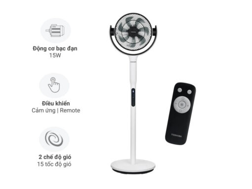 quạt đứng toshiba f-dsc40xvn(w)