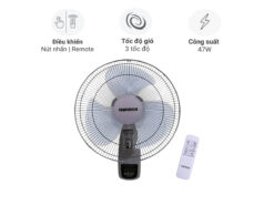Quạt treo tường Nanoco NWF1610RC-G