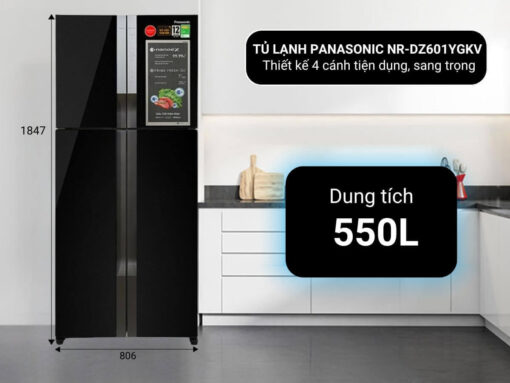 tủ lạnh panasonic nr-dz601ygkv 550l (2)
