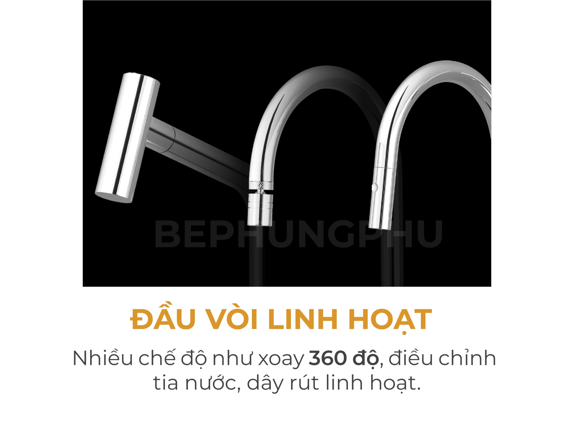 Bộ sưu tập vòi Malloca mới FlexFlow