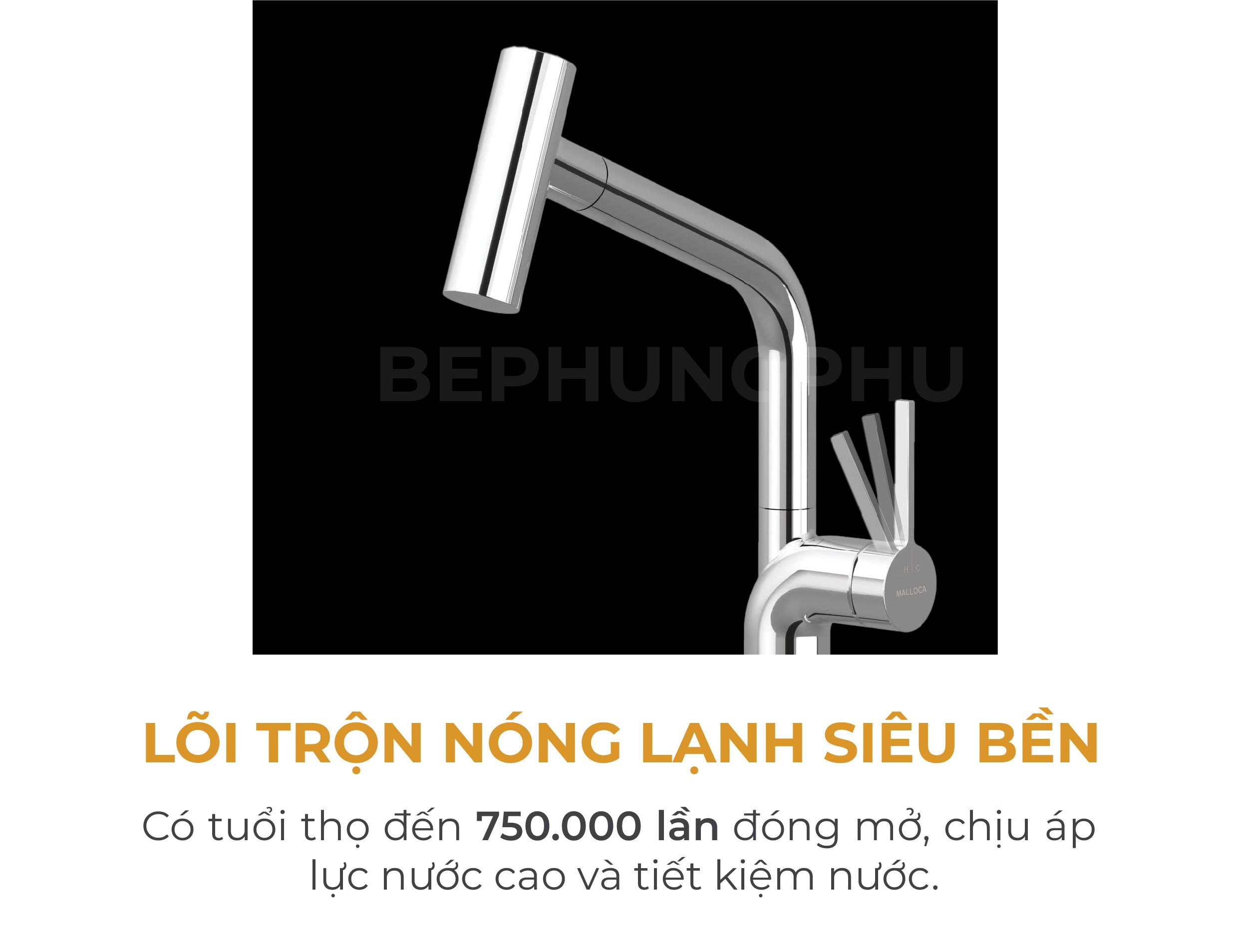 Bộ sưu tập vòi Malloca mới FlexFlow