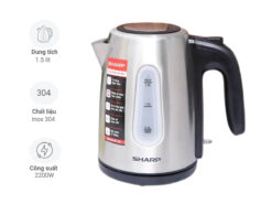 Ấm siêu tốc Sharp EKJ-15EVS-ST