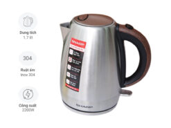 Ấm siêu tốc Sharp EKJ-17EVSD-WD