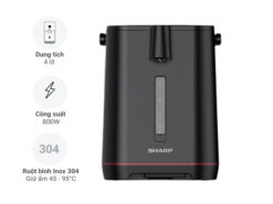 Bình thuỷ điện Sharp KP-40EBV-BK 4L