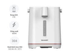 Bình thuỷ điện Sharp KP-40EBV-WH 4L