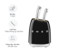 Bộ dao Smeg KBSF02BL 7 món