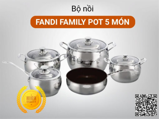 bộ nồi fandi family pot 5 món (2)