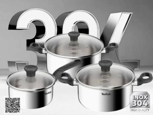 bộ nồi inox tefal starter e325s695 3 món (3)