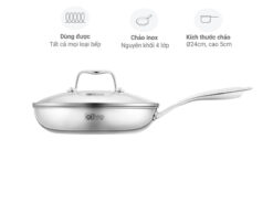 Chảo inox Olivo Steve X 24cm