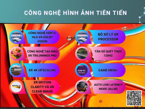 google tivi sony mini led k-65xr70 4k 65 inch