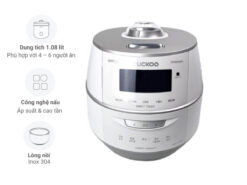 Nồi cơm áp suất cao tần Cuckoo CRP-FHTAS0610FW